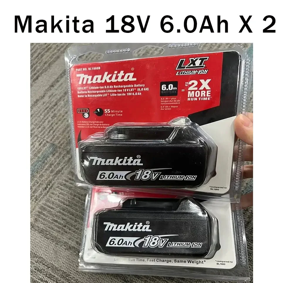 요즘 “다” 여기서 한대 Makita 기존 18V Makita 6000mAh 리튬 이온 충전지 18v 드릴 교체 배터리 BL1860 BL1830 BL1850 BL1860B 전합니다