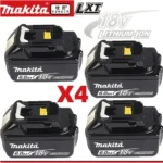 이거 “꼭” 기억하자 Makita 원래 리튬 이온 충전지 18V 6000mAh 18v 6.0Ah 드릴 교체 배터리 BL1860 BL1830 BL1850 BL1860B 요약본만 확인해보세요