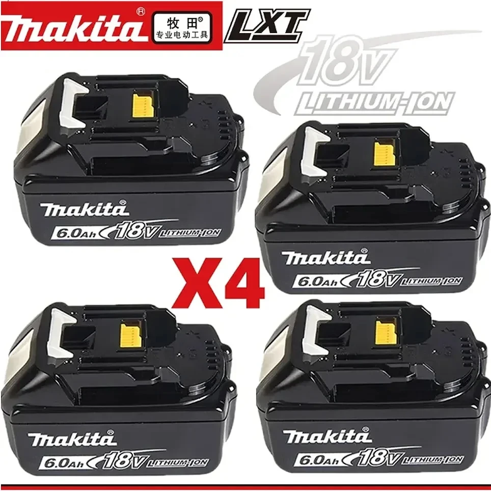 이거 “꼭” 기억하자 Makita 원래 리튬 이온 충전지 18V 6000mAh 18v 6.0Ah 드릴 교체 배터리 BL1860 BL1830 BL1850 BL1860B 요약본만 확인해보세요