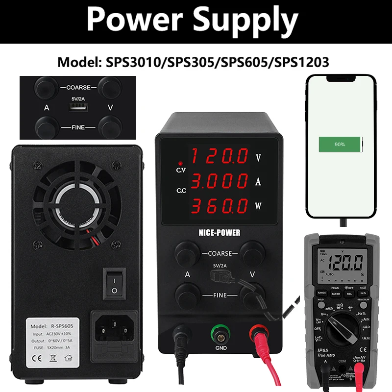 언제나 좋은 성능 NICE-POWER 가변 전원 공급 장치 전해드립니다