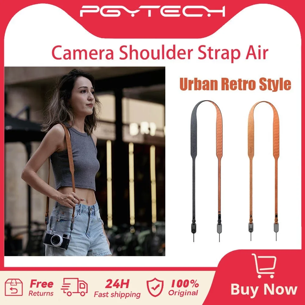 믿고보는 PGYTECH 카메라 숄더 스트랩 에어 업그레이드 버전 미러리스 카메라용 조정 가능한 퀵 릴리스 카메라 넥 스트랩 30초면 확인 가능합니다