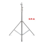 드디어 다음주에 공개 SH 새로운 290cm 스테인레스 스틸 삼각대 사진 사진 비디오 스튜디오 소프트 박스 LED 라이트 모바일 라이브 용 헤비 듀티 배경 스탠드 군말없이 소개합니다