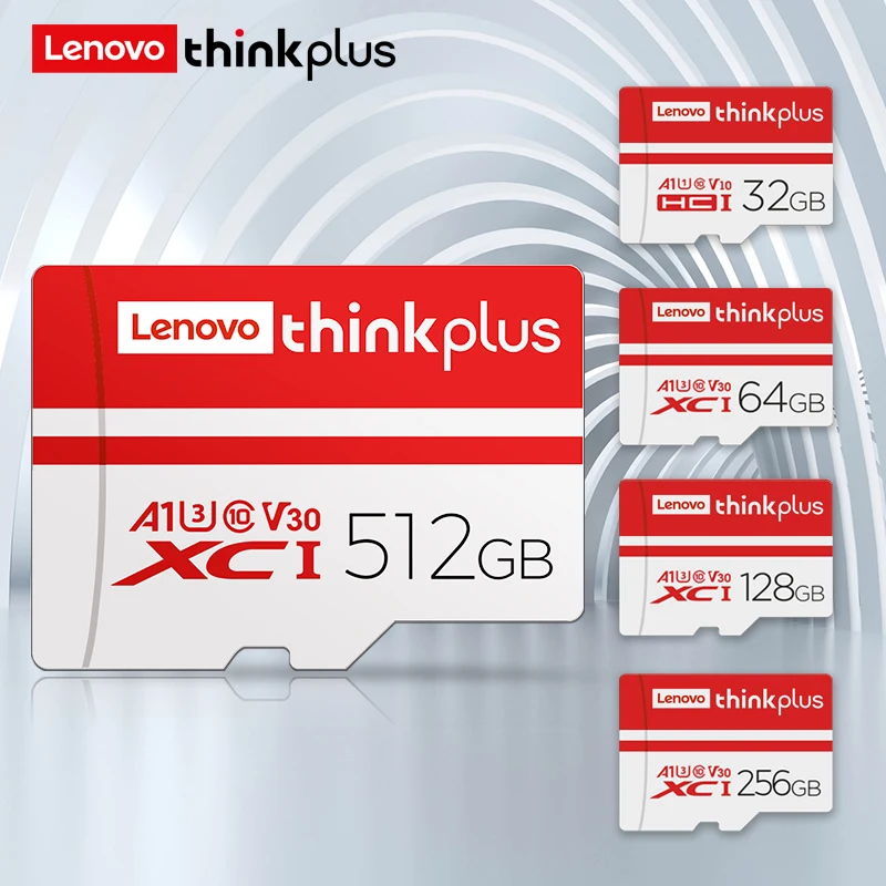 진심을 담은 Thinkplus 미니 SD 카드 클래스 10 TF 플래시 카드 Lenovo 용 휴대 전화 PC 스피커 HD 카메라 게임 스위치 용 32GB-256G 메모리 카드 업데이트된 소식입니다