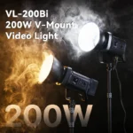 왜 이렇게 사고싶을까? Ulanzi VL-200Bi 200W V-마운트 비디오 조명(무선 제어 포함) CRI 95+ 2700K-6500K CCT 라이브 스트리밍 사진 COB 조명 꼭 확인해보세요