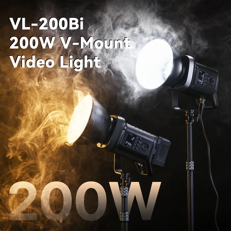 왜 이렇게 사고싶을까? Ulanzi VL-200Bi 200W V-마운트 비디오 조명(무선 제어 포함) CRI 95+ 2700K-6500K CCT 라이브 스트리밍 사진 COB 조명 꼭 확인해보세요