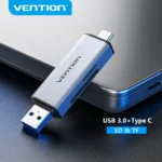 역대급 Vention SD 카드 판독기 USB 유형 C 마이크로 SD TF 카드 어댑터 노트북 액세서리 전화 스마트 메모리 USB 3.0 SD 카드 어댑터 좋은 정보