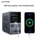 간단소식 Wanptek 30V 5A 10A DC 전원 공급 장치 조정 가능한 USB 디스플레이 실험실 전원 공급 장치 전압 조정기 60V 5A 120V 3A 금속 아노다이징 알짜배기만 골라가세요