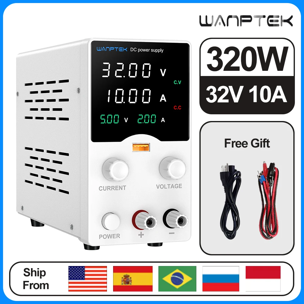 최저가만 선정 Wanptek 실험실 DC 전원 공급 장치30V 10A 휴대폰 수리 주목하고 계십니다