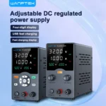 지금 바로 공개 Wanptek 실험실 전원 공급 장치 30V5A 30V10A 60V5A 120V3A USB 출력 디스플레이 인코더 조정 레귤레이터 DC 전원 공급 장치 군말없이 소개합니다