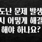 꼭 봐야하는 이유 도난 문제 발생 시 어떻게 해결해야 하나요? 실사용 후기