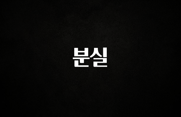 꼭 봐야하는 리스트 분실 잠깐 확인해보세요