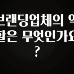 이달의 핫 브랜딩업체의 역할은 무엇인가요? 한 번에 알려드립니다