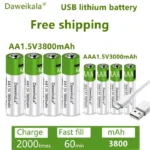 바로확인해야 할 소식 새로운 AA 1.5V 3800mah + 1.5V AAA 3000mAh 충전식 리튬 이온 배터리 손전등 장난감 시계 MP3 플레이어 리튬 이온 배터리 교체 관심이 뜨거운 이유 입니다