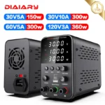 빛나는 조정 가능한 DC 전원 공급 장치 30V 10A 60V 5A 실험실 벤치 전원 안정화 전원 공급 장치 전압 조정기 스위치 110-220V 관심이 뜨거운 이유 입니다