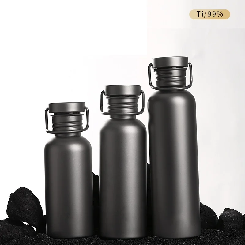 월간인기 초경량 캠핑 스포츠 순수 티타늄 물병 500ml 600ml 750ml 관심이 뜨겁습니다