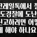 이제 뜸! 코레일톡에서 철도경찰에 도난 신고하려면 어떻게 해야 하나요? 지금 바로 공개합니다