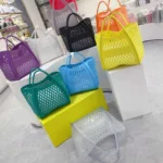 꿀 소식 펀칭젤리백토트백장바구니피크닉목욕가방비치 아쉬움이 없습니다