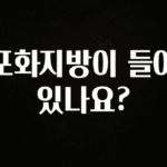 요즘 이게 유행 포화지방이 들어있나요? 요약본만 확인해보세요