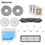 Dreame Bot L10s Ultra / L10 울트라 로봇 진공 청소기 액세서리 걸레 먼지 봉투 메인 브러시 사이드 브러시 Hepa 필터 교체