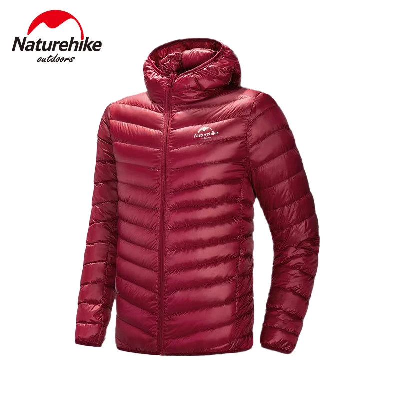 네이처하이크 가을 겨울 새 재킷 업그레이드 800 울트라 드라이 오리 다운 재킷 남자 야외 캠핑 코트 초경량 하이킹 재킷
