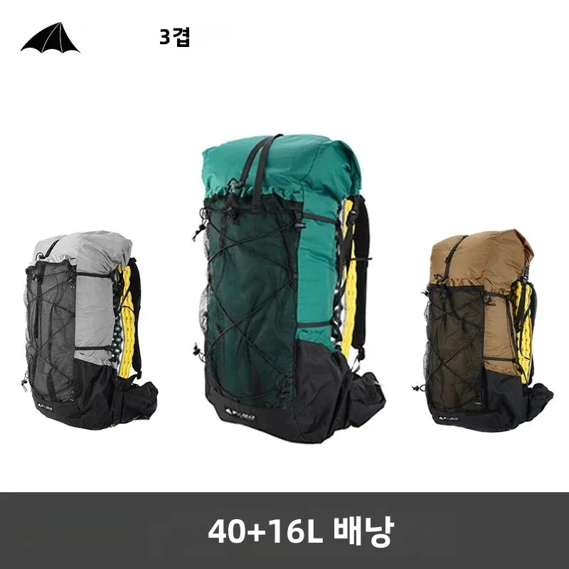 인기좋은 이유 2025 요즘 sns에서 난리난 3F UL 기어 경량 방수 하이킹 배낭 40+16L 야외 캠핑 여행 등산 트레킹 배낭 조절 가능한 스트랩  리뷰 최다로 엄선된 최고의 제품을 소개합니다.