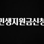 정성을 담은 민생지원금신청 알짜배기만 골라가세요