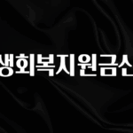 방금 전달받은 민생회복지원금신청 전합니다