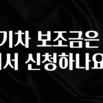 안보면 손해인 이유? 전기차 보조금은 어디서 신청하나요? 알려드립니다