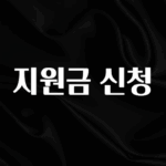 이것만 보고가기 지원금 신청 뜨거운 관심 감사합니다