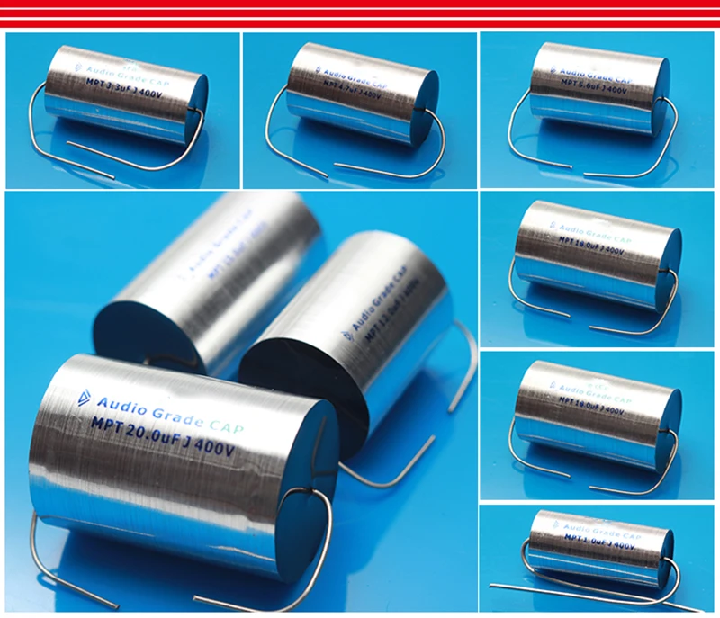 다양하게 활용 가능한 2025 요즘 sns에서 난리난 1 조각 오디오 필러 축 방향 MPT MKP 400V 하이파이 DIY 고음부 중급 콘덴서 연사를위한 주파수 분배기 무극성 커패시터  리뷰 최다로 엄선된 최고의 제품을 소개합니다.