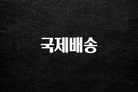 추가소식 국제배송 알려드립니다