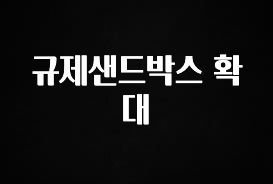 클릭 필 규제샌드박스 확대 클릭해보세요