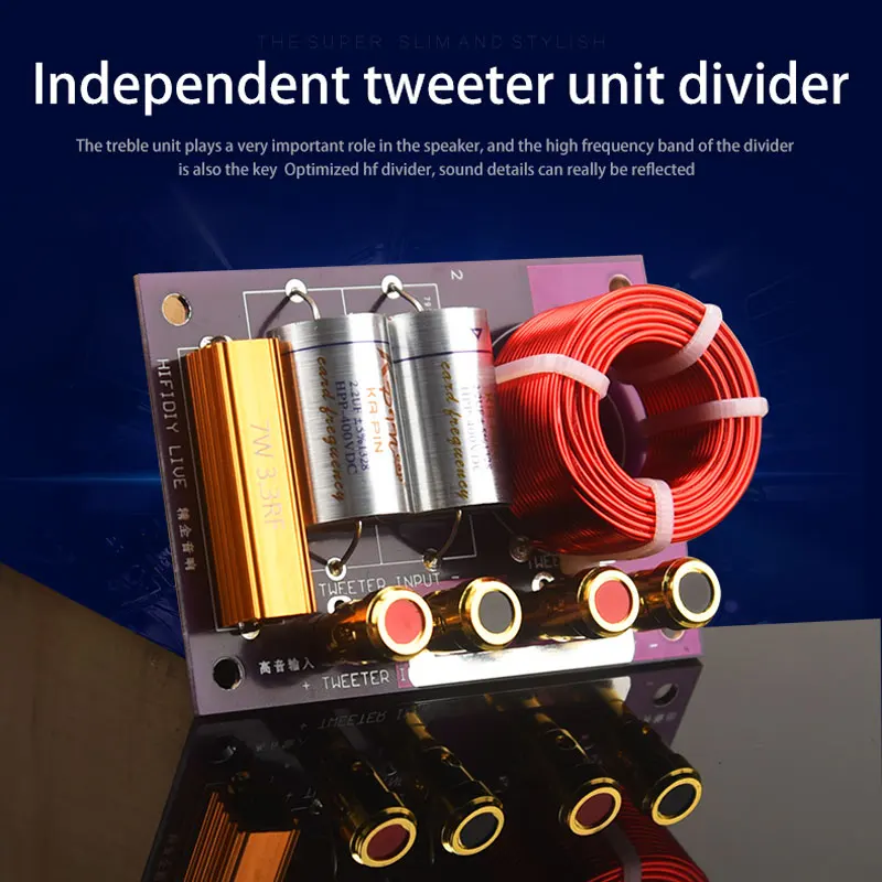 가성비템 2025 요즘 sns에서 난리난 HIFIDIY LIVE Hi-Fi 홈/자동차 1 웨이 1 스피커 유닛 트위터 스피커 오디오 주파수 분배기 크로스 오버 필터 T1B  리뷰 최다로 엄선된 최고의 제품을 소개합니다.