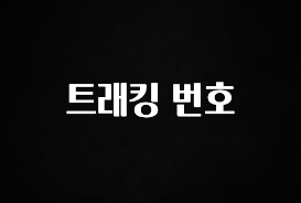 바로확인해야 할 소식 트래킹 번호 추천한 이유입니다