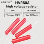 혜택이 가득 2026&nbsp;요즘 sns에서 난리난 2Pcs HVR80AH5009 고전압 저항 5W 1K2K100K 300K470K1G 옴 1M 10M 30M40M 500M150M200M 후막 저항기&nbsp; 리뷰 최다로 엄선된 최고의 제품을 소개합니다.