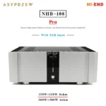 지금 확인하세요 2026&nbsp;요즘 sns에서 난리난 하이엔드 108P NHB-108 Pro 스테레오 Hgh 전력 자연 사운드 저왜곡 순수 전력 증폭기 150W–300W 4–8ohm&nbsp; 리뷰 최다로 엄선된 최고의 제품을 소개합니다.