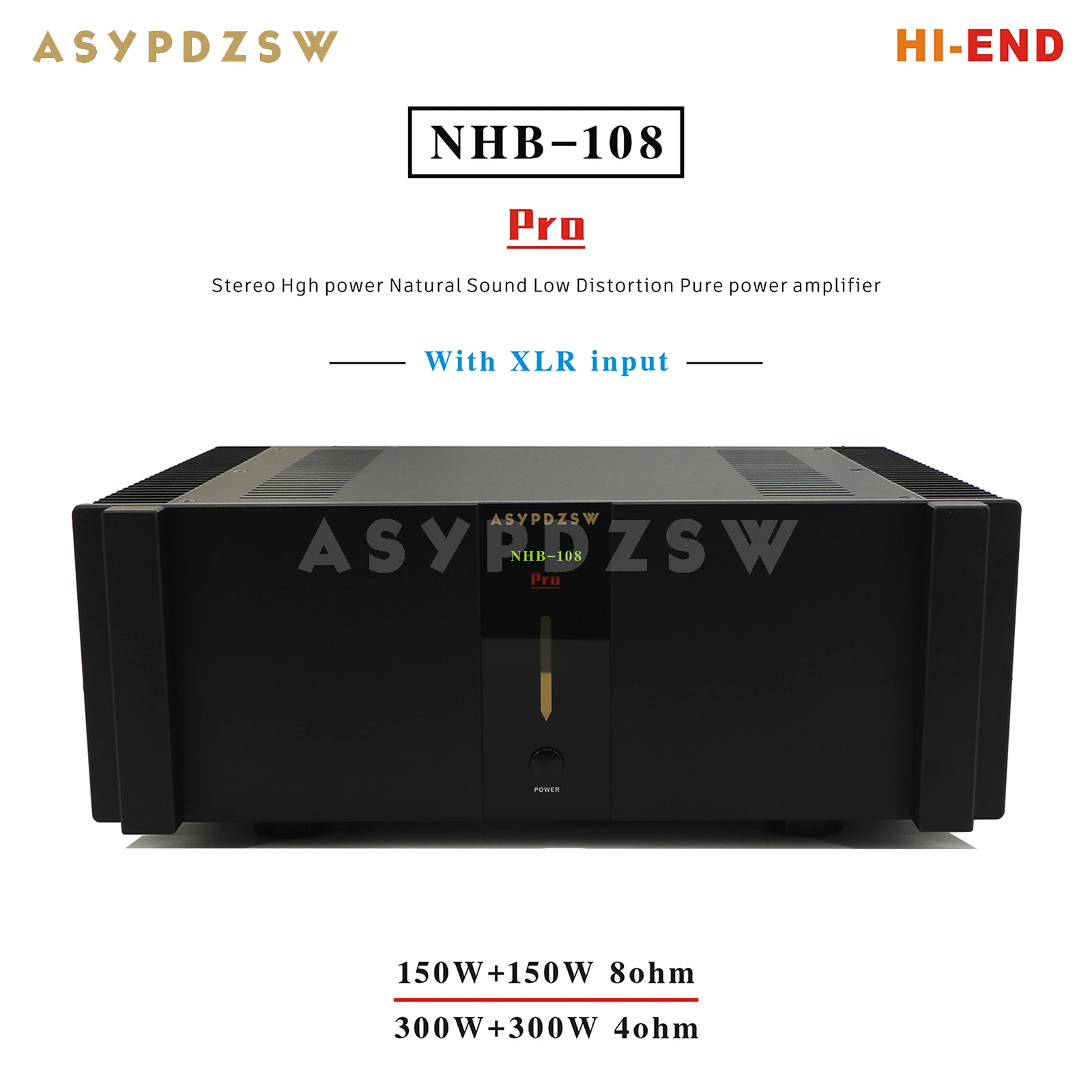 프리미어 상품 2026&nbsp;요즘 sns에서 난리난 하이엔드 108P NHB-108 Pro 스테레오 Hgh 전력 자연 사운드 저왜곡 순수 전력 증폭기 150W–300W 4–8ohm&nbsp; 리뷰 최다로 엄선된 최고의 제품을 소개합니다.